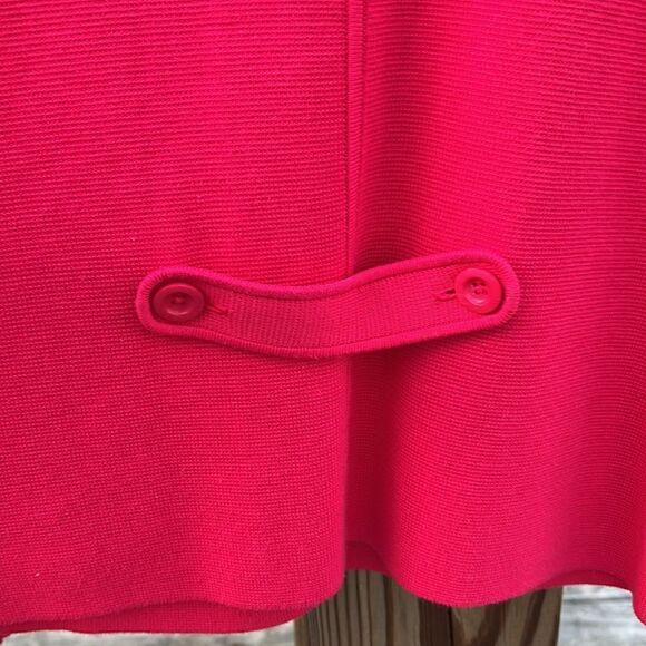 Talbots Hot pink/Melon Colored Button up Jacket with front pockets (LIKE NEW!) - Picture 8 of 11